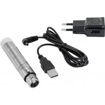 Wireless DMX Receiver EUROLITE AKKU QuickDMX 70064699 battery powered wireless DMX receiver