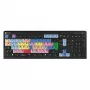 Logickeyboard LKB-MCOM4-A2PC-FR Keyboard USB AZERTY French Black (LKB-MCOM4-A2PC-FR)