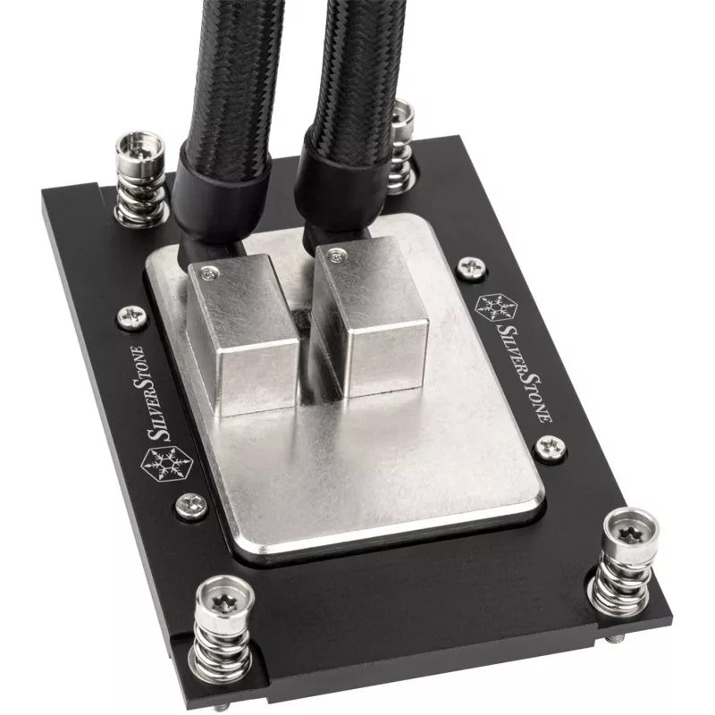 All-in-one liquid cooler Silverstone XE360-TR5 12 cm Black 2800 RPM 46 dB