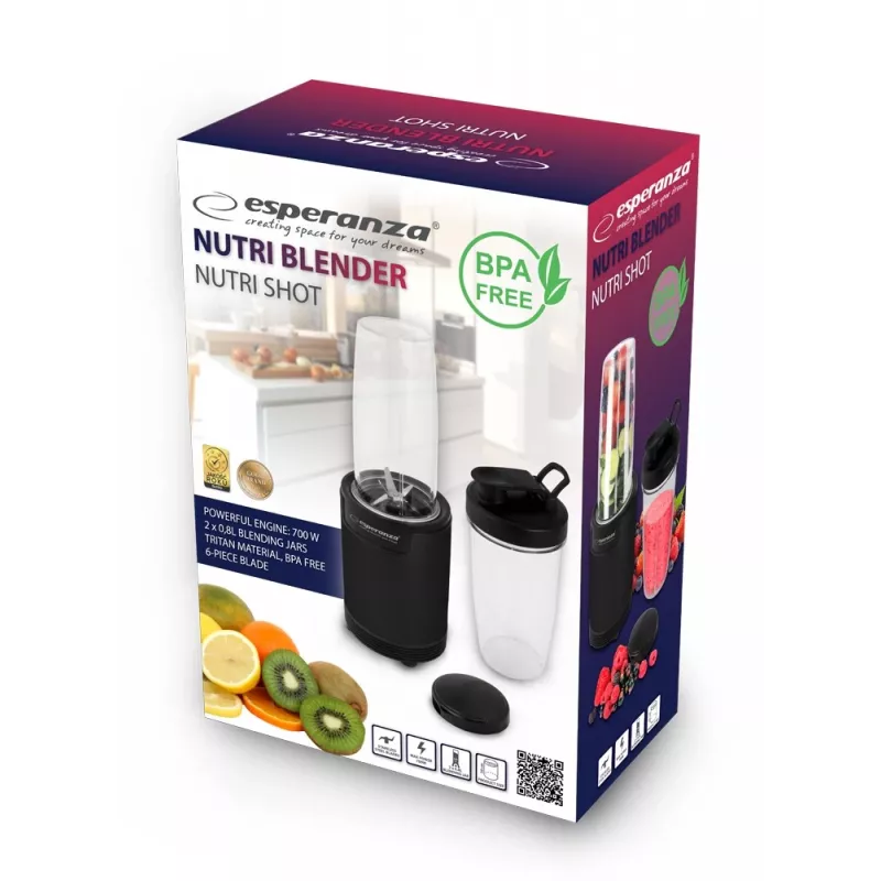 Tabletop blender Esperanza EKM029 Black