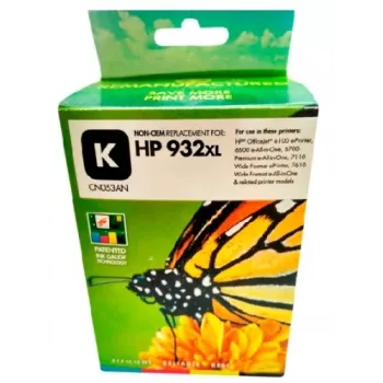 Cartridge Compatible Static-Control Hewlett-Packard 932XL CN053AE 100ml Black