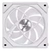 120mm Lian Li UNI FAN SL-INF Wireless ARGB PWM — White, modular magnetic fan system