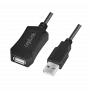 LogiLink USB 2.0 Repeater Cable - 5.0m USB Cable 5 M USB a
