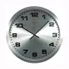 NeXtime klok 2906zw Mercure, Ø25 cm, Wall, Silver