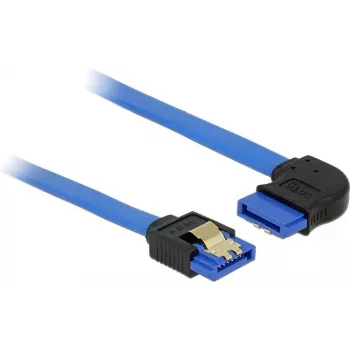 SATA Cable DeLOCK 84991 0.5m SATA 7-pin Black Blue