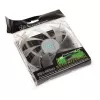 SilverStone SST-FN121-P-GL 120 mm Case Fan, Green LED