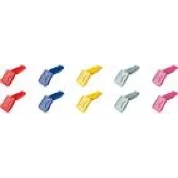 KNIPEX KN 00 61 10 CV01 - ColorCode Clip - 10 pieces mixed colours (00 61 10 C V01)