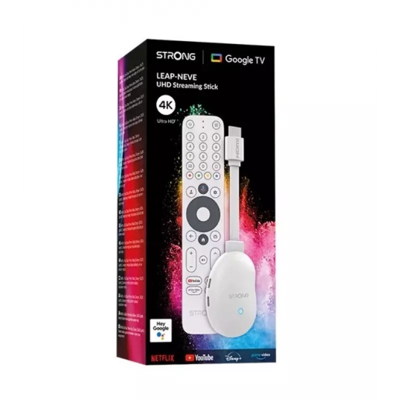 Strong Media-Player, Wiedergabe of Internet-TV, 4K Ultra HD, High Dynamic Range (HDR 10), High Dynamic (LEAP-NEVE)