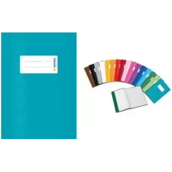 Binder corner protectors Herma Heftschoner A5 landscape red for music notebook