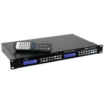 Media player Omnitronic DMP-103RDS Stereo USB SD — stereo playback, USB and SD card support, RDS FM tuner