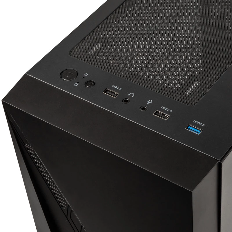 Computer Case Kolink Inspire K2 Plus ARGB Micro-ATX Black