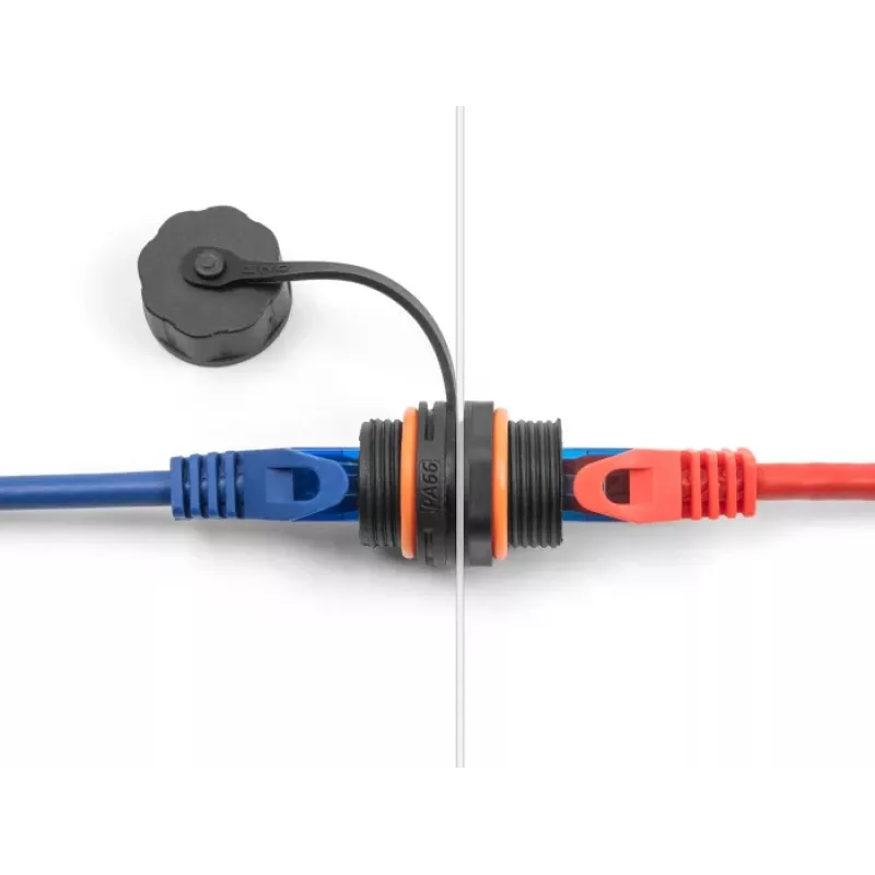 Network Cable DeLOCK 88145 RJ45 to RJ45 Cat.6A Black