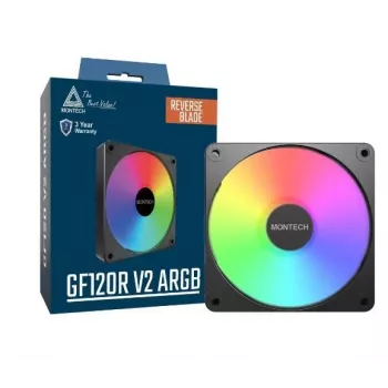 Montech GF120R V2 ARGB Computer case Fan module 12 cm Black 1 pc(s)