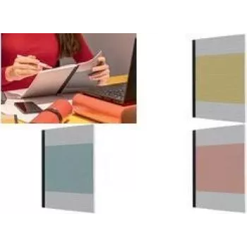 Hardcover A5 Notebook Sigel SN300 — Lined, Coral, 200 Pages