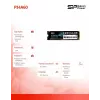SSD M.2 NVMe Silicon Power P34A60 2 TB, PCIe 3.0 x4, read 2200 MB/s, write 1600 MB/s