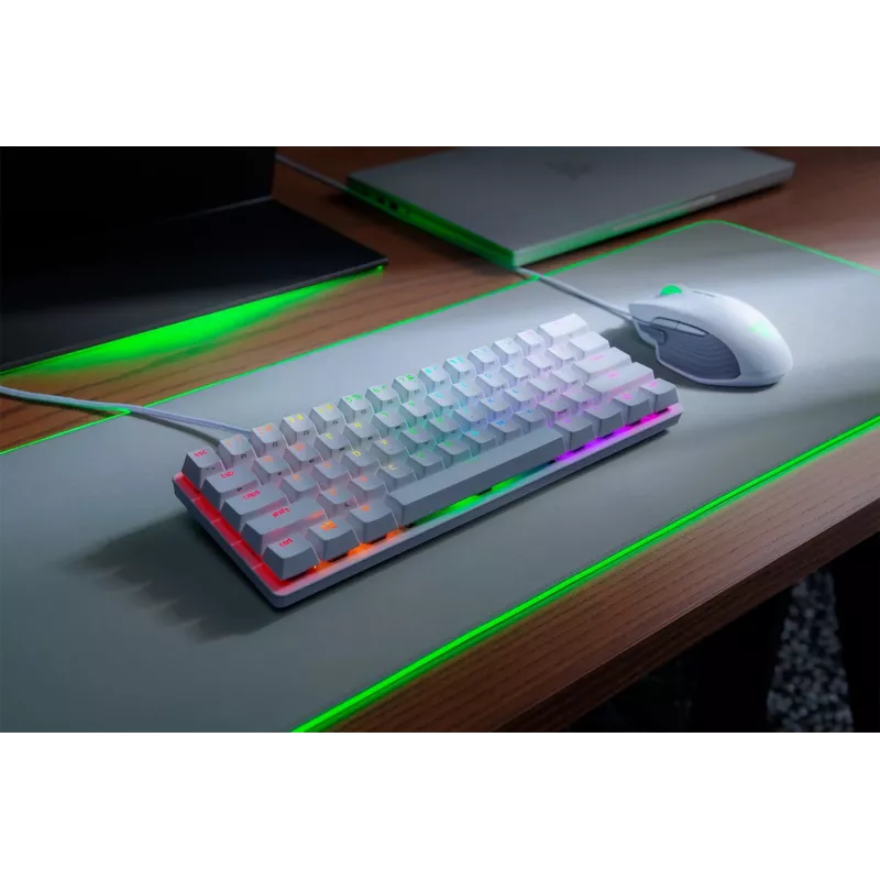 Mechanical gaming keyboard Razer Huntsman Mini 60% White USB QWERTY US International Optical switches
