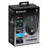 MOUSE DEFENDER GM-213 THUNDER RF 1600dpi 8P BLACK