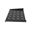Rack shelf Extralink SHELF 1U for 19 inch wall cabinets, 1U, 300 mm, black, metal