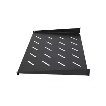 Rack shelf Extralink SHELF 1U for 19 inch wall cabinets, 1U, 300 mm, black, metal
