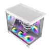 Computer case DarkFlash B275 PRO (white) with 6 fans