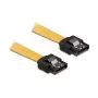 SATA cable DeLOCK 82476 0.2m Yellow