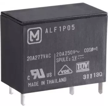 Panasonic PCB Relay 12 V/DC 25 A 1 Normally Open Contact ALF1P12 1 pc(s) (ALF1P12)