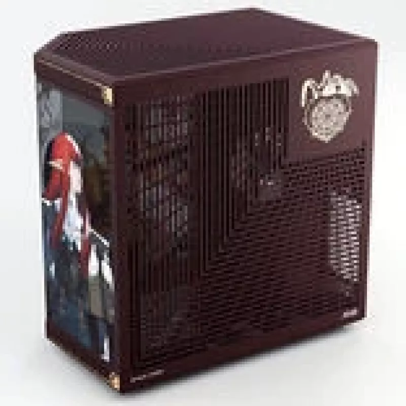 HYTE PC case Y70 Metaphor ReFantazio (Midi-Tower, E-ATX, Tempered Glass, Dual-Chamber, PCIe 4.0 Riser, White/Multicolor)
