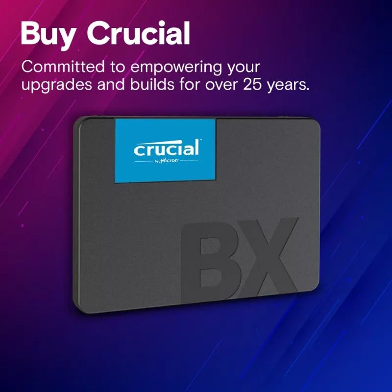 SSD disk Crucial 4 TB 2.5 inch SATA 3D NAND CT4000BX500SSD1