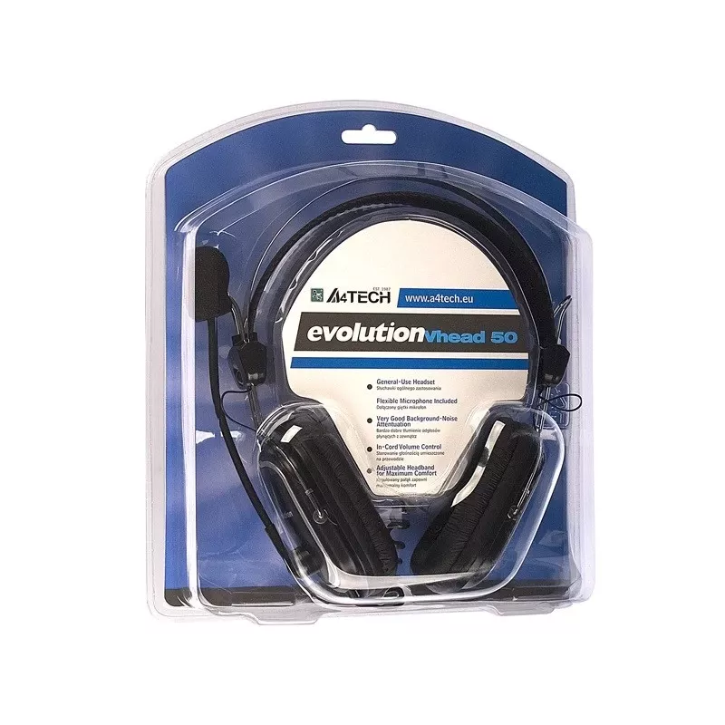 A4Tech EVO Vhead 50 Headset headband Black