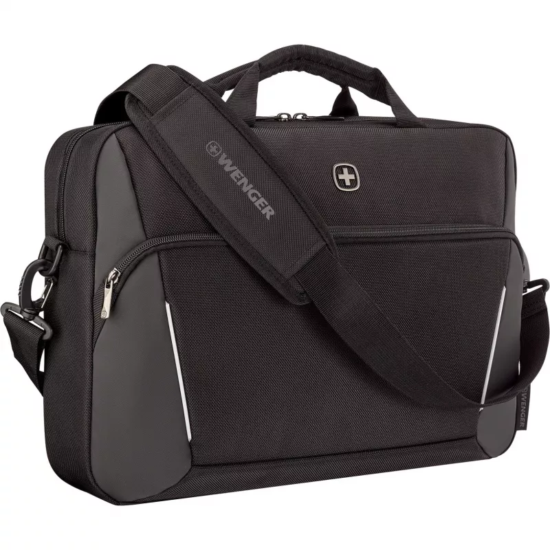 Laptop Briefcase Wenger XE Compact Brief 16 with Tablet Pocket, Black