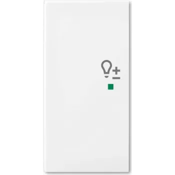 Busch-Jaeger 2CKA006220A0364 Cover Plate for Sensor Holder & -Socket White (2CKA006220A0364)