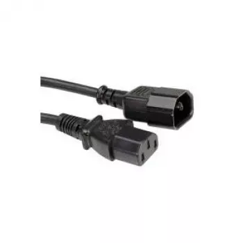 Power cable Bachmann 356.120 Black 1 m C14 C15 coupler