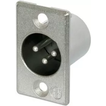 Neutrik NTR-NC3MP - -30 - 80 °C - Silver - UL 94 HB - IEC 61076-2-103 - IP 40 - IEC 68-2-20 (NC3MP)