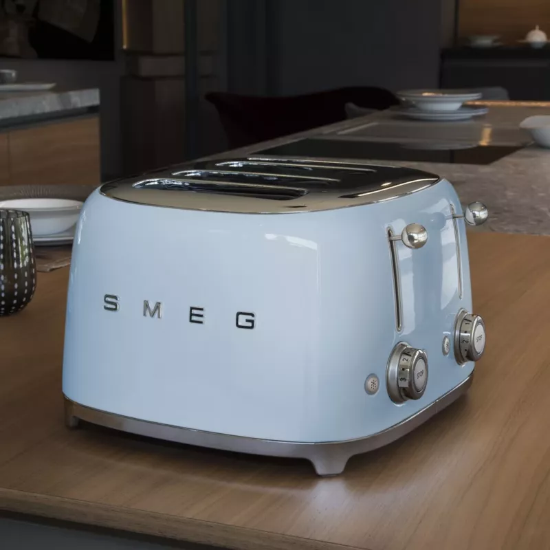 Smeg 50's Style TSF03PBEU toaster pastel blue