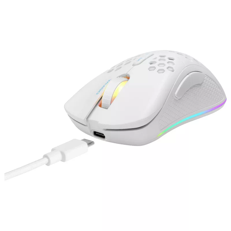 Gaming Mouse Deltaco GAM-120-W RF Wireless USB Type-C