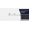 USB Type-C 2-in-1 cable Orsen S8, 5A, 1.5 m (fast charging/data)