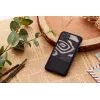 Smartphone case man and wood for iPhone 11 Pro — leopard black protective cover