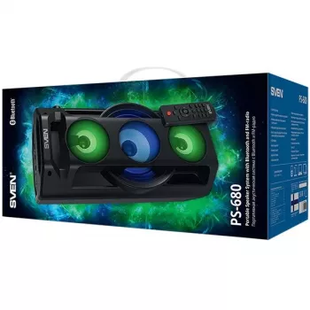 SVEN PS-680 bluetooth speaker 65W, FM, karaoke
