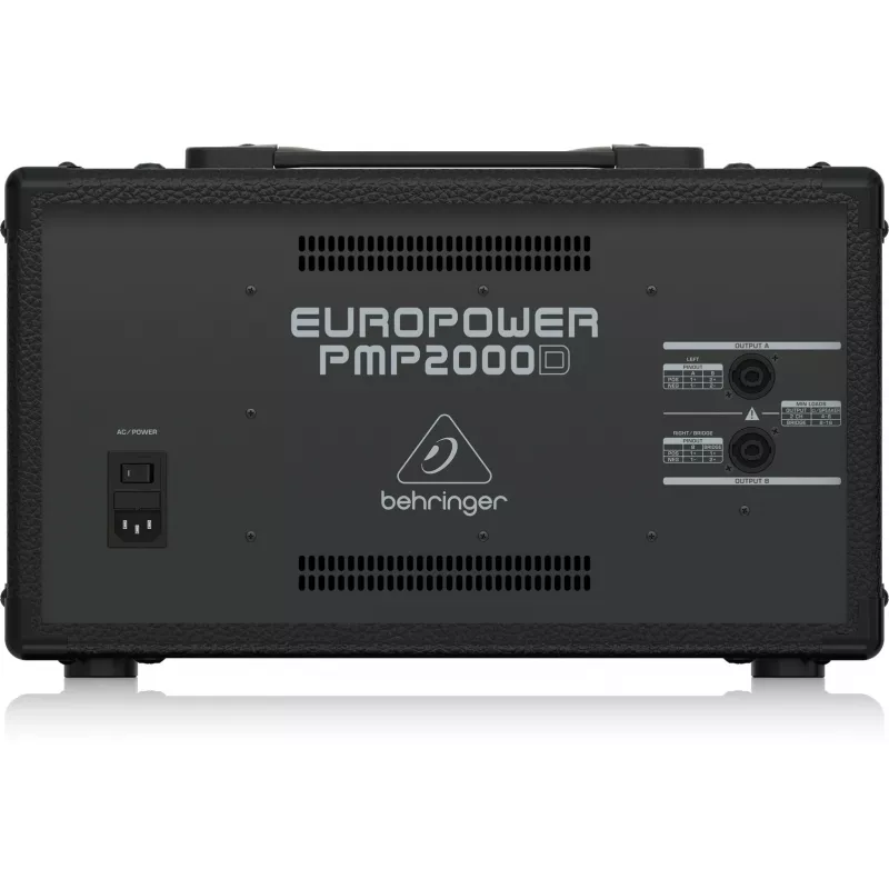 Behringer PMP2000D audio mixer 14 channels 2000W Black
