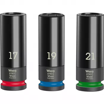 Impact socket set Wera 05004595001