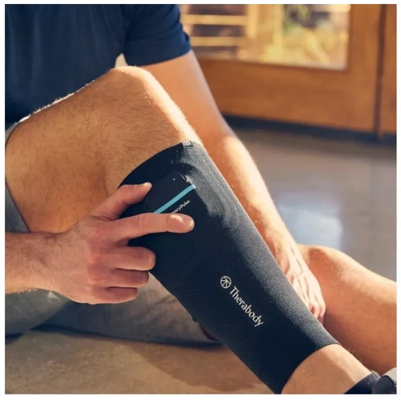 Therabody RecoveryPulse calf compression sleeve, size M