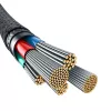 Baseus Unbreakable USB C to iP cable 2 m 20 W Black