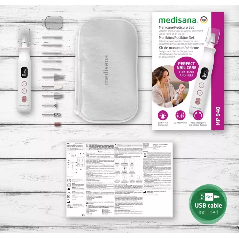 Manicure/pedicure device Medisana MP 940