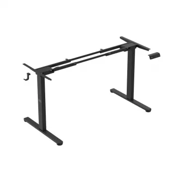 Electric height-adjustable desk base Mark Adler MA-XENO 4.5 Black, height 73–119 cm, max load 100 kg, width 95 cm