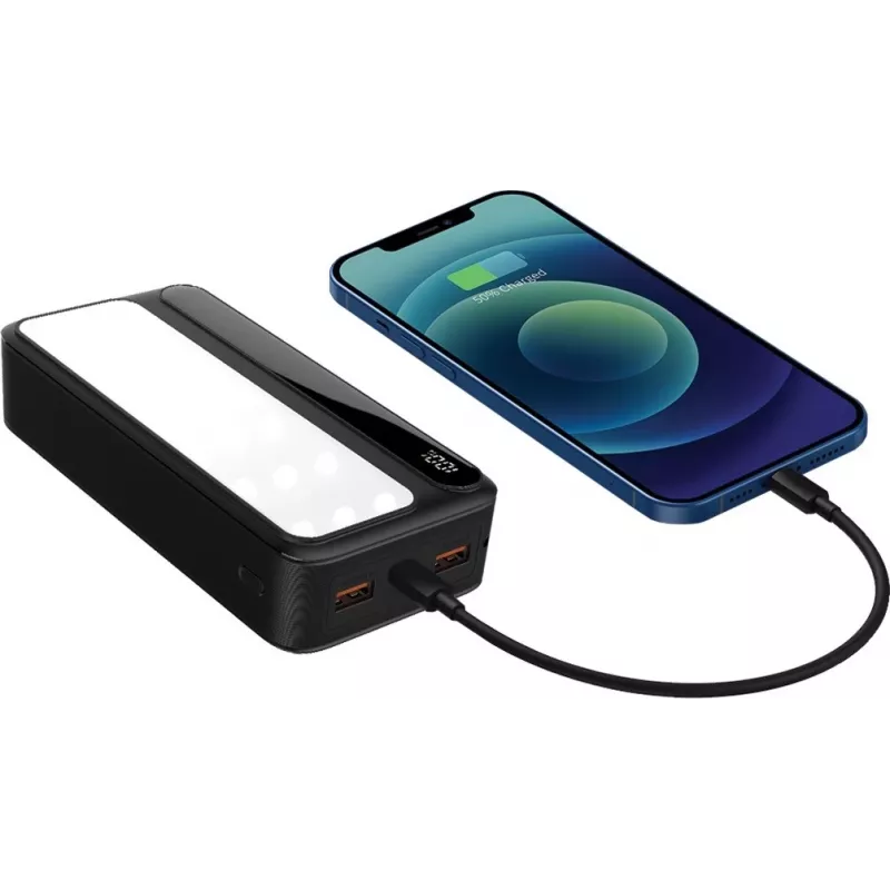 Portable Power Bank P20 LCDPD LAMP 20000mAh