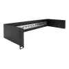 Cable rail DeLOCK 66884 Black 180mm width 482mm depth 90mm height