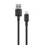 USB-A to Lightning Cable Orsen S9L 1 m 2.1A — black