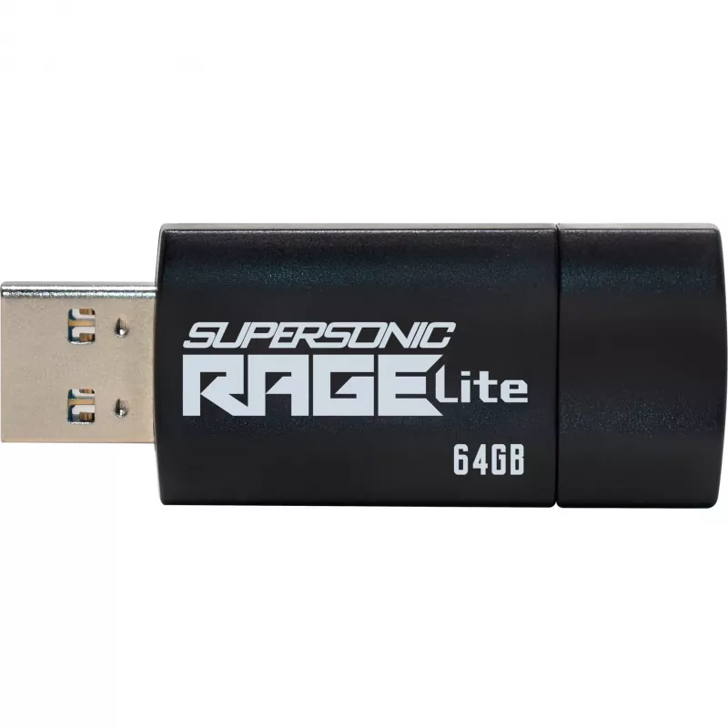 USB flash drive PATRIOT Supersonic Rage Lite 64 GB USB Type-A 3.2 Gen 1, slide, shock resistant