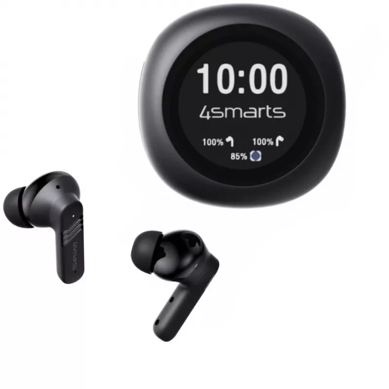 4smarts True Wireless In-Ear-Headphones SkyBuds Screen Pro ANC - Headphones - 20 KHz