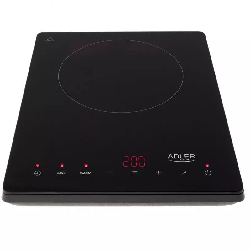 Adler AD 6513 hob Black Countertop 29 cm Zone induction hob 1 zone(s)